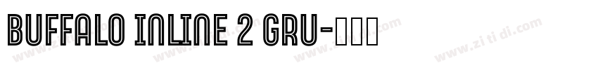 Buffalo Inline 2 Gru字体转换